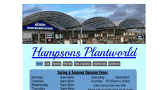 Desktop Screenshot of hampsonplantworld.co.uk